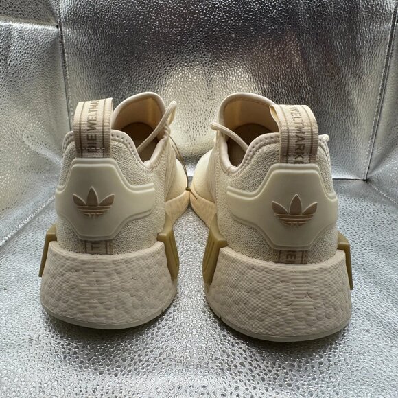 Size‎ 9 Adidas NMD_R1 Wonder White Womens Lace-Up Comfort Athletic Shoes IE9076 - Picture 8 of 11